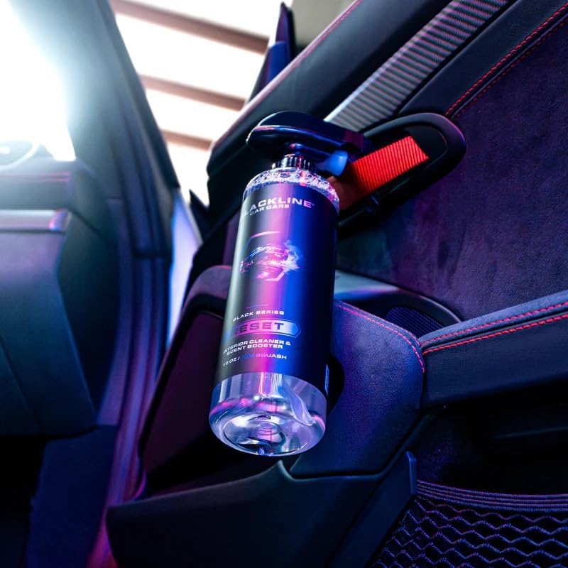 Luxury Scented Interior Cleaner Reset Deep Cleans & Deodorizes All Surfaces, pH-Neutral High-Foam Formula, Long-Lasting Premium Fragrance for Car - JDM Squash